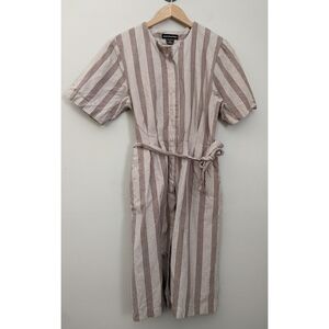 James River Traders Cotton Lagenlook Stripe Dress